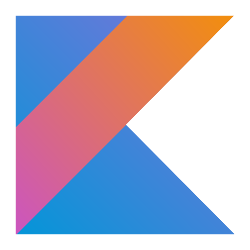 Ícone do Kotlin.